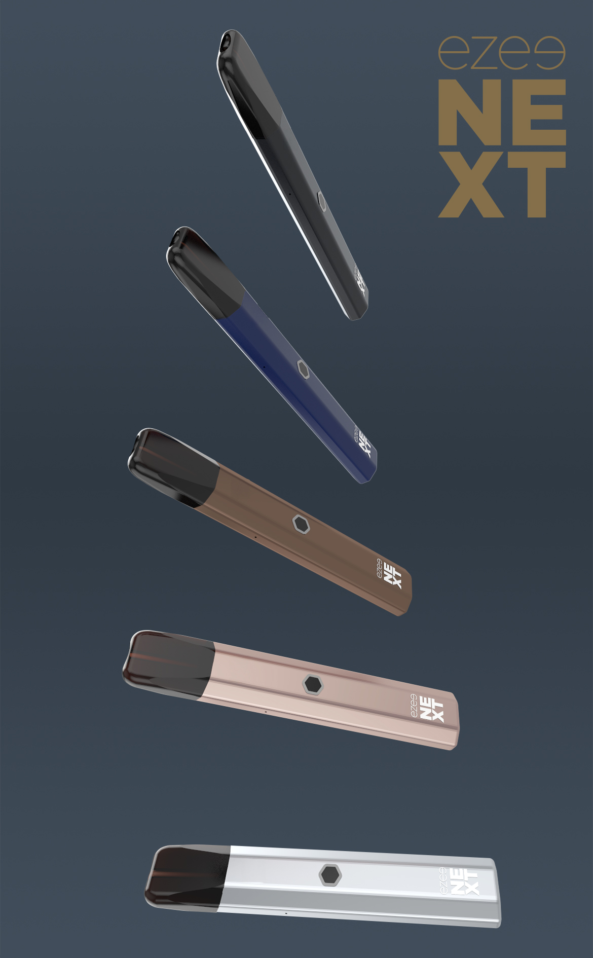 Vape Pod System Ezee Pod+ 2ml e-liquid up to 600 puffs nicotine and nicotine free