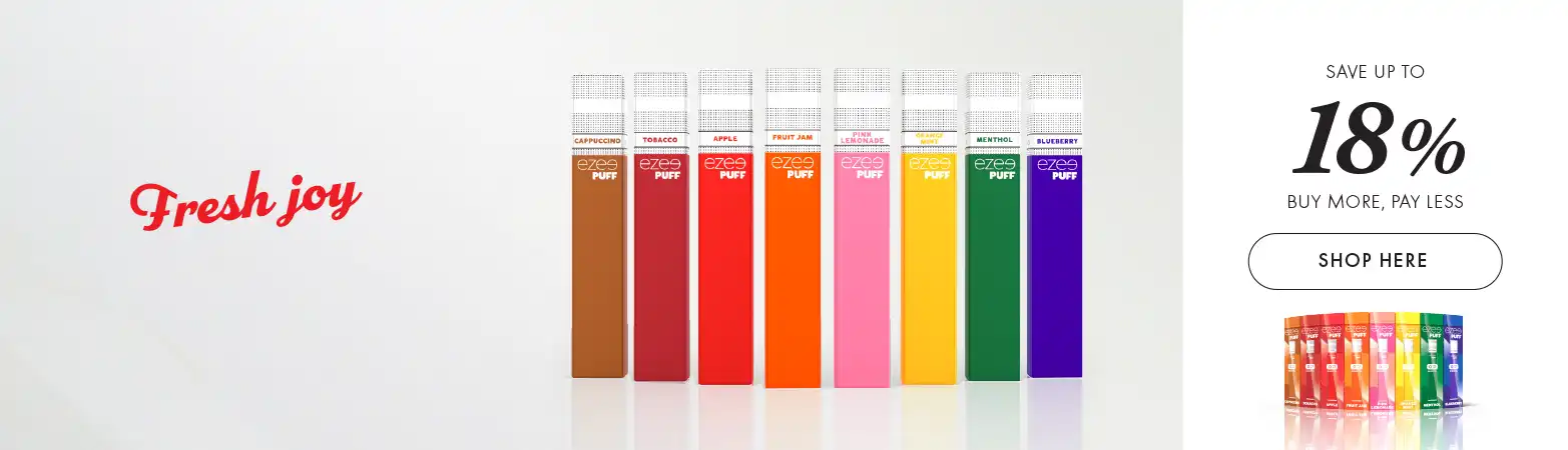 disposable vape pen 1ml e-liquid nicotine free flavors 300 puffs