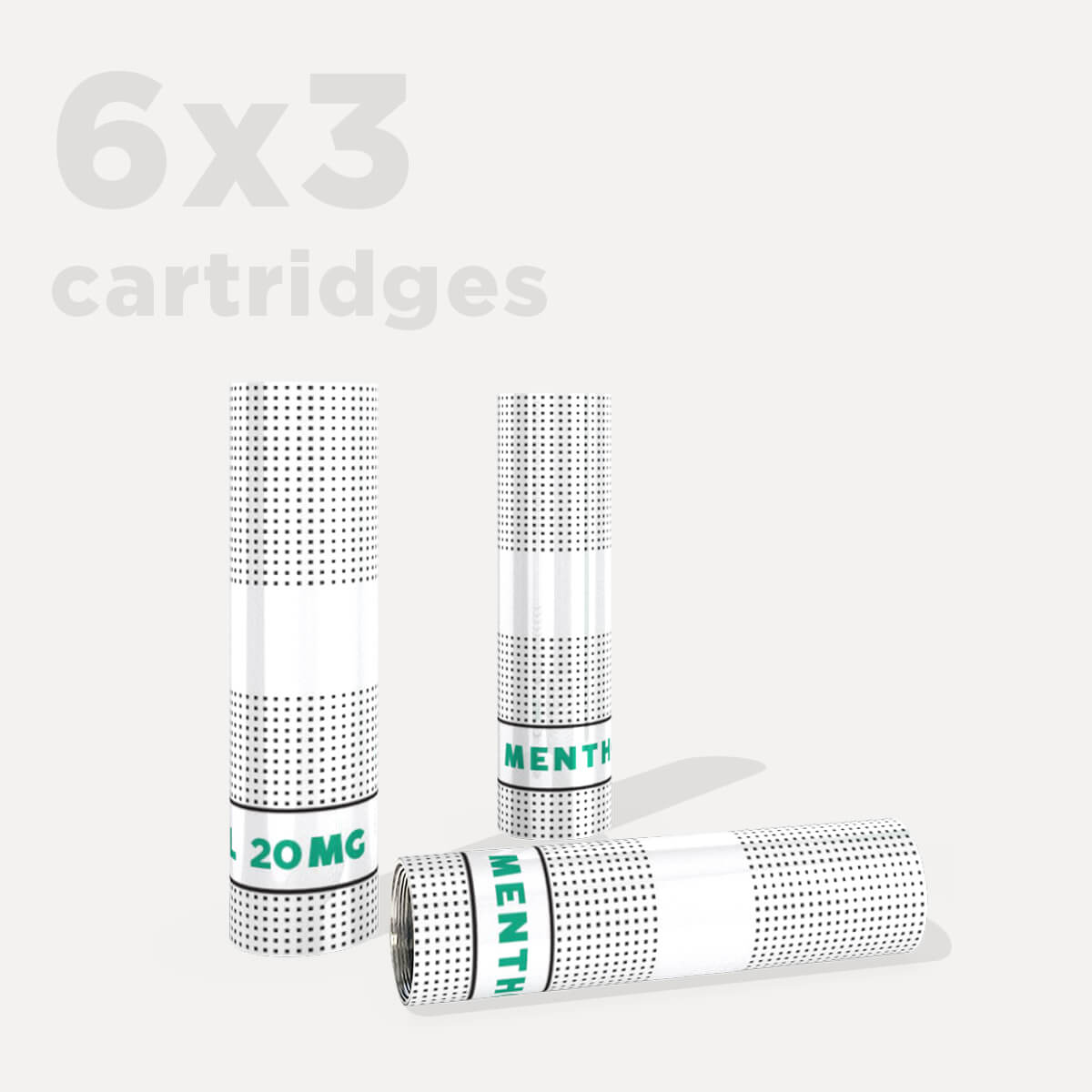 cigalike vape cartridges menthol 20mg nicotine