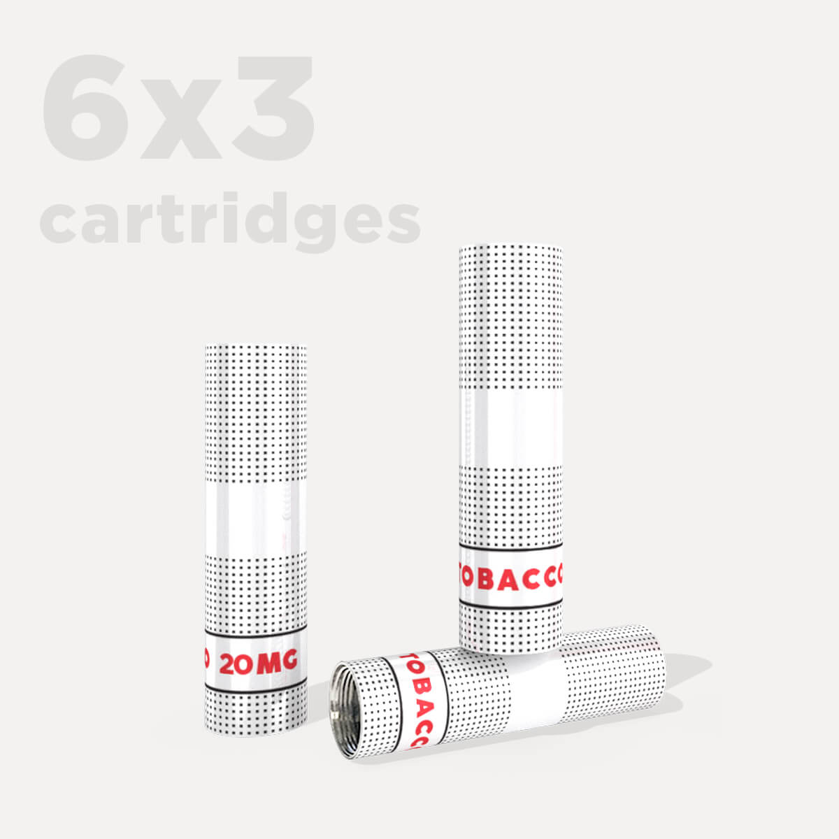 cigalike vape cartridges tobacco 20mg nicotine