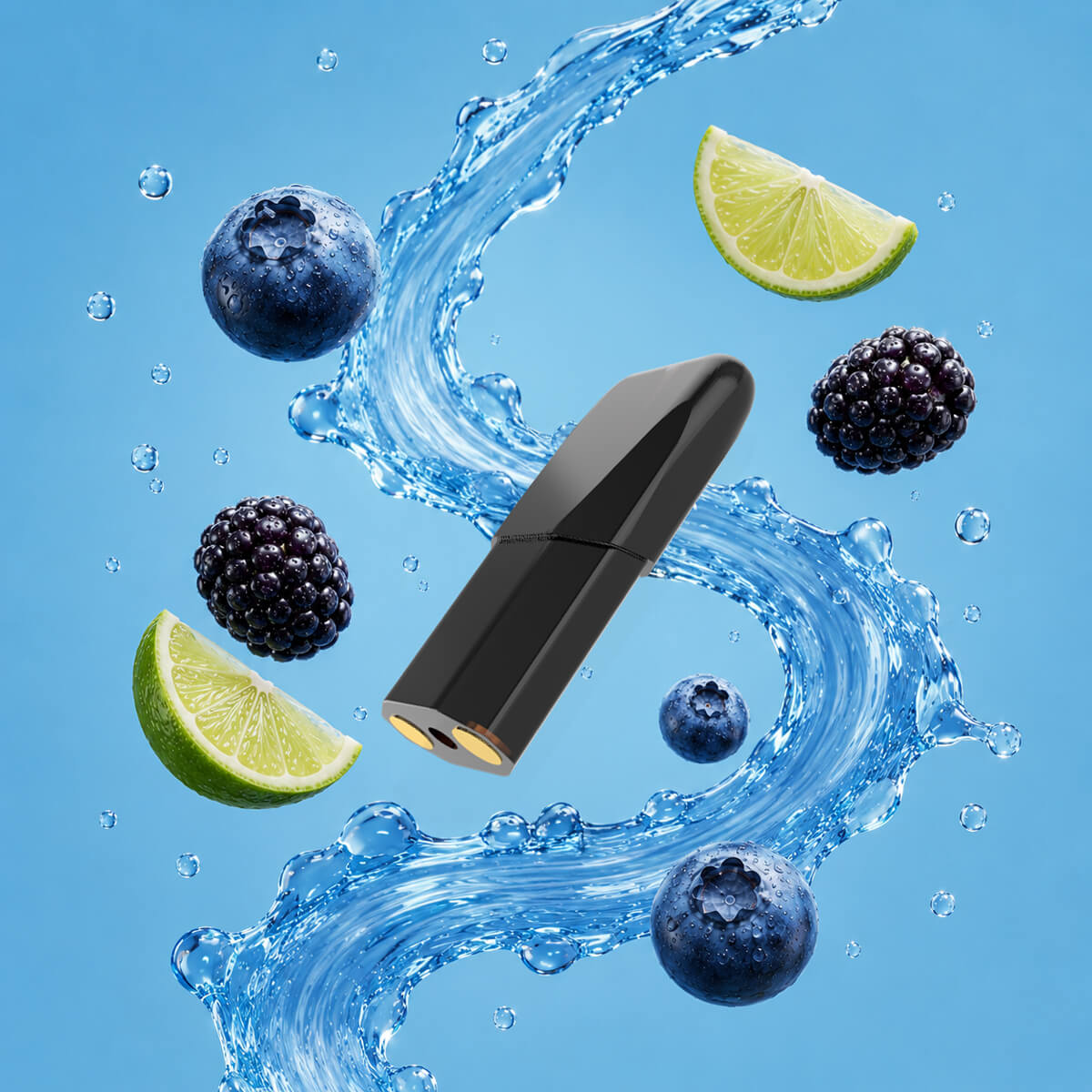 Ezee Next Pod Starter Kit Blue - Blue Razz Ice 0mg