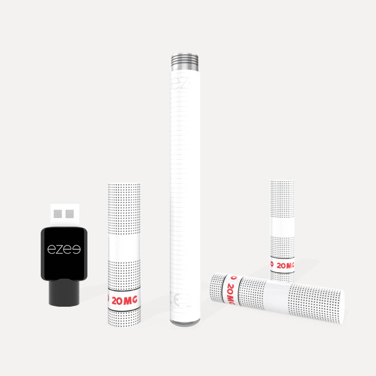 Ezee Starter Kit White - Tobacco 20mg