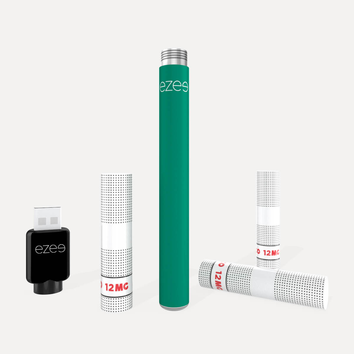 Ezee Starter Kit Green - Tobacco 12mg