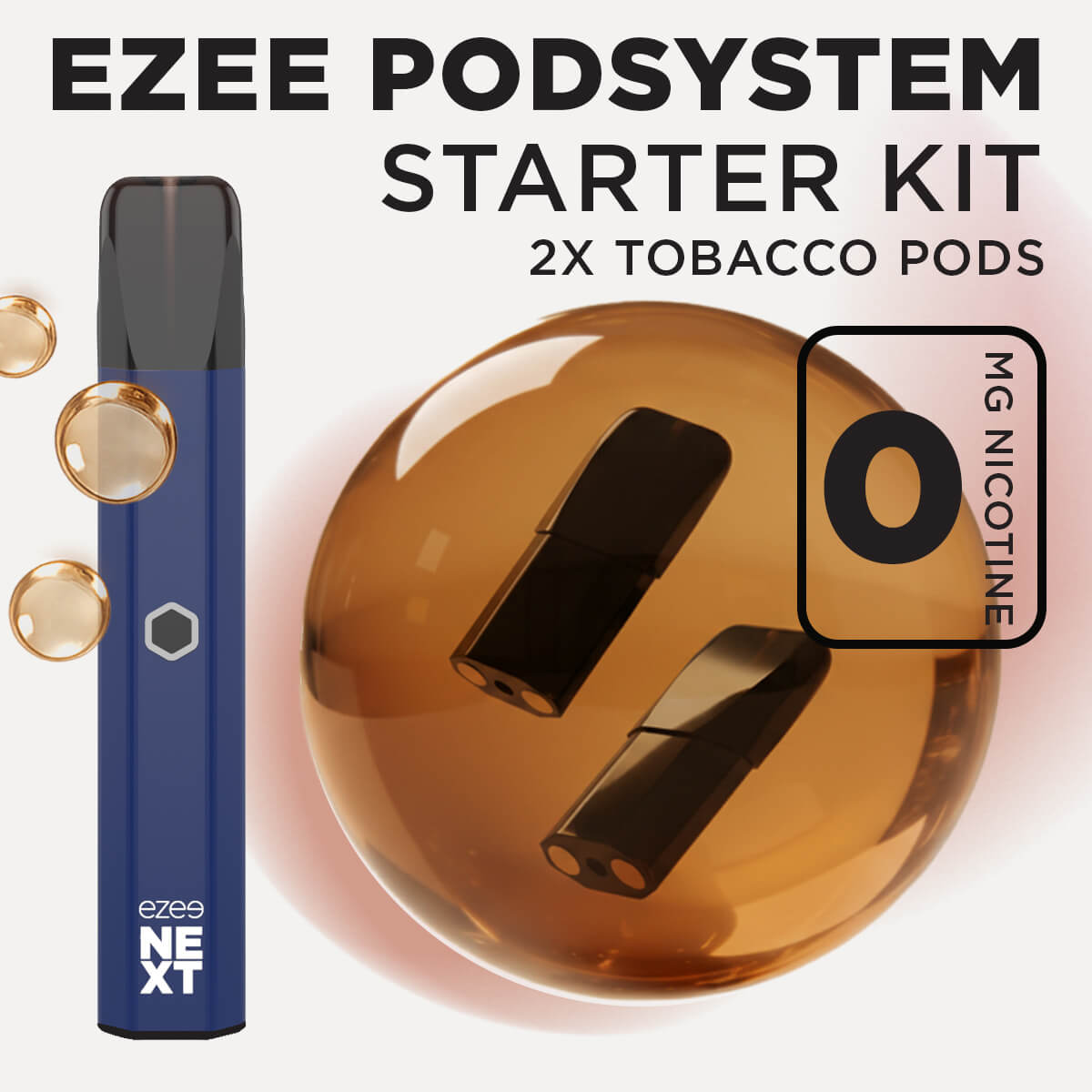 Ezee Next Pod Starter Kit - Blue Tobacco 0mg