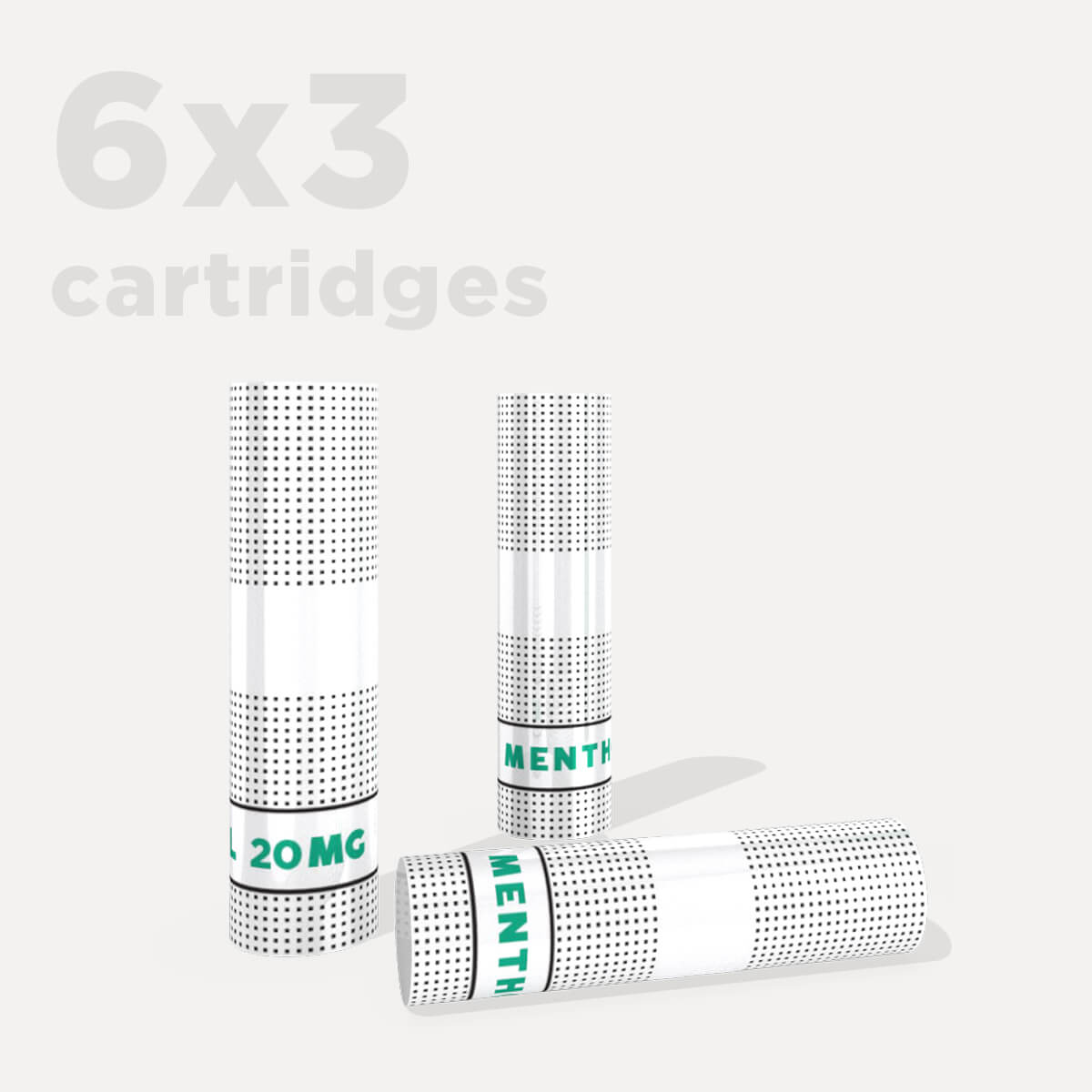 cigalike vape cartridges menthol 20mg nicotine