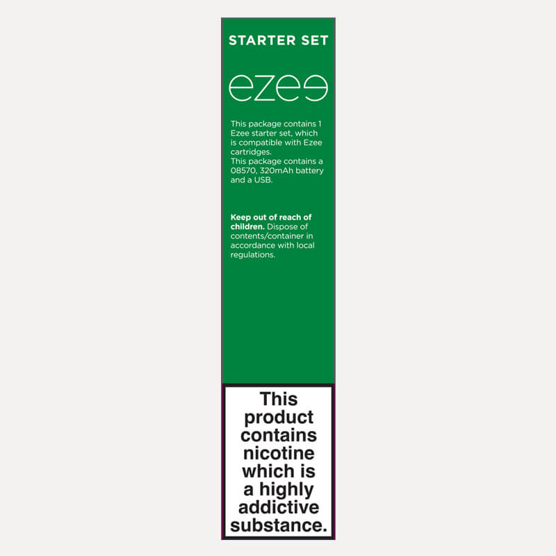 Ezee Cigalike Starter Kit Menthol Nicotine free
