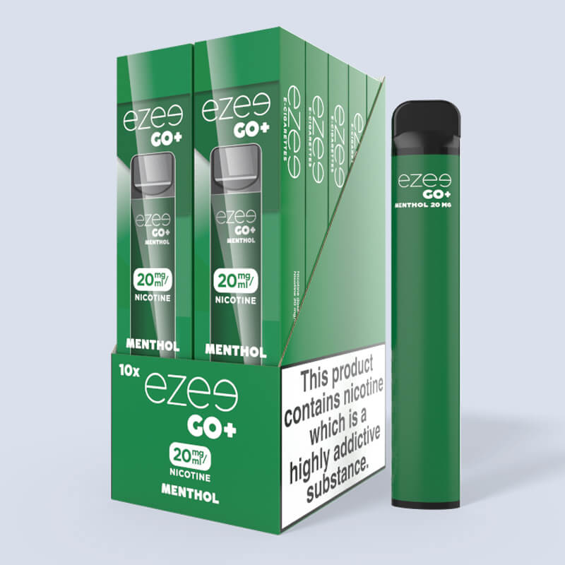 Ezee Go+ Disposable Vape Menthol 20mg/ml Nicotine 10pcs