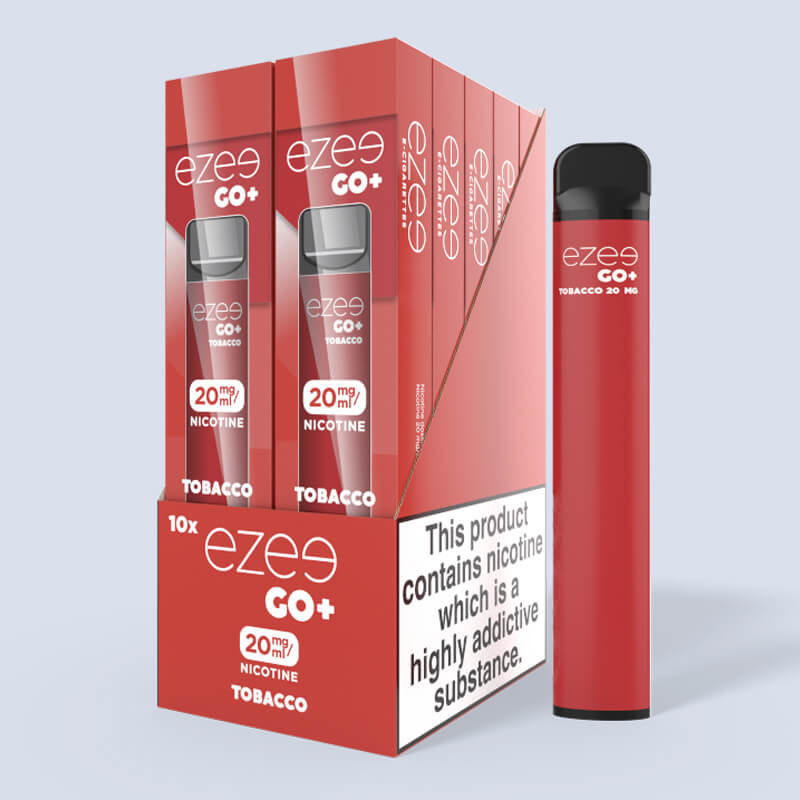 Ezee Go+ Disposable Vape Tobacco 20mg/ml Nicotine 10pcs