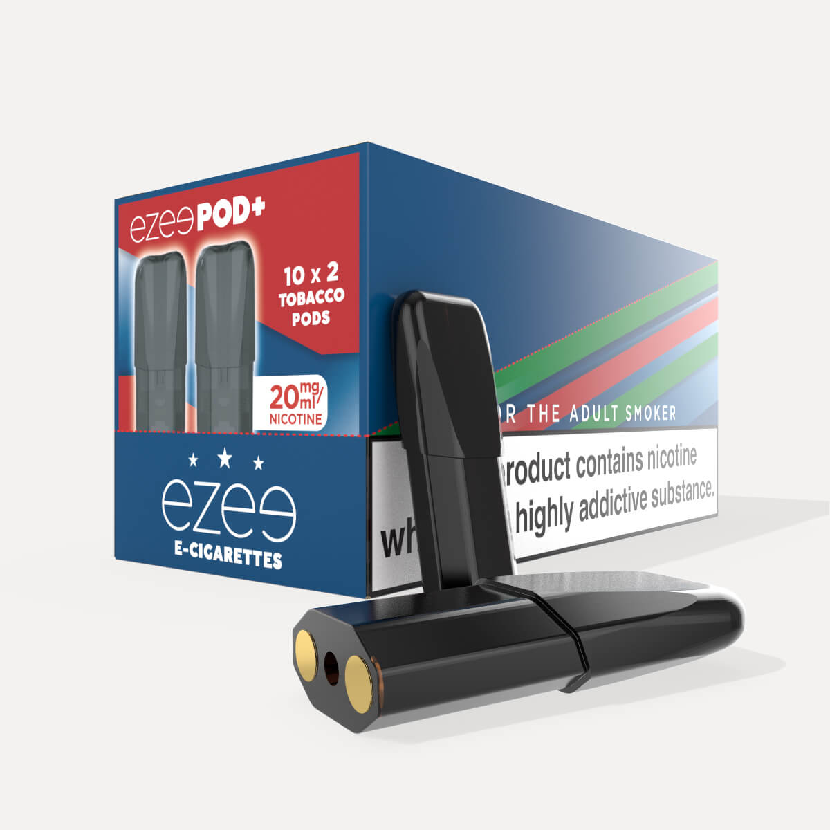 Ezee Pods Tobacco 20mg/ml Nicotine 20 pcs.