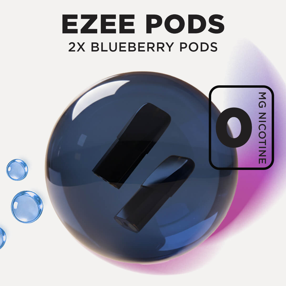 Disposable Pod Blueberry Nicotine Free (10 x 2 pcs.)