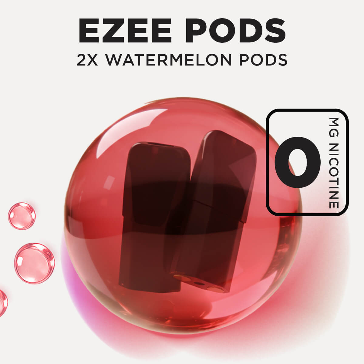 Disposable Pod Watermelon Ice Nicotine Free (10 x 2 pcs.)