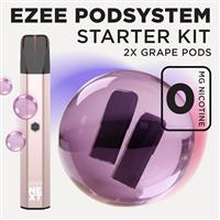 Ezee Next Pod Starter Kit - Beige Grape Ice 0mg