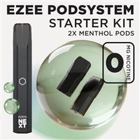 Ezee Next Pod Starter Kit - Black Menthol 0mg