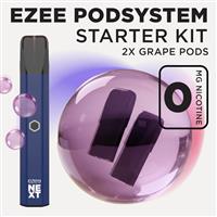 Ezee Next Pod Starter Kit - Blue Grape Ice 0mg
