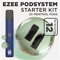 Ezee Next Pod Starter Kit - Blue Menthol 12mg