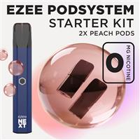 Ezee Next Pod Starter Kit - Blue Peach Ice 0mg