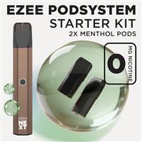 Ezee Next Pod Starter Kit - Brown Menthol 0mg