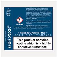 Ezee Pods Menthol 12mg/ml Nicotine 20 pcs.