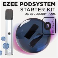 Ezee Next Pod Starter Kit - Silver Blueberry 0mg