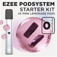 Ezee Next Pod Starter Kit - Silver Pink Lemonade 0mg