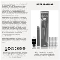 Ezee Cigalike Starter Kit Menthol 20mg/ml Nicotine