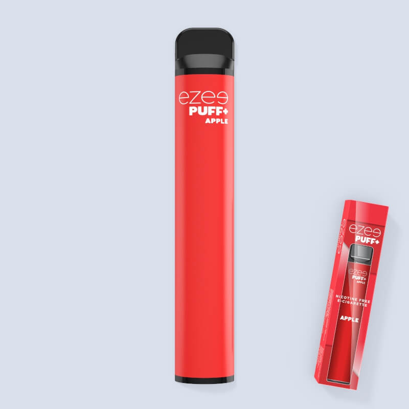 disposable vape pen apple e-cigarette nicotine free ezee puff+