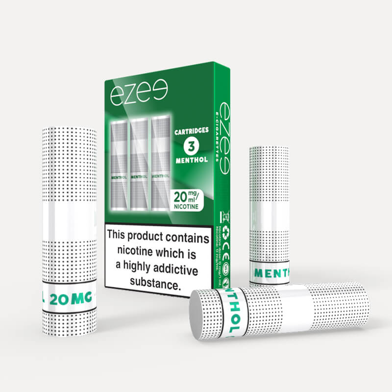 Ezee Cartridges Menthol 20mg/ml (x3)