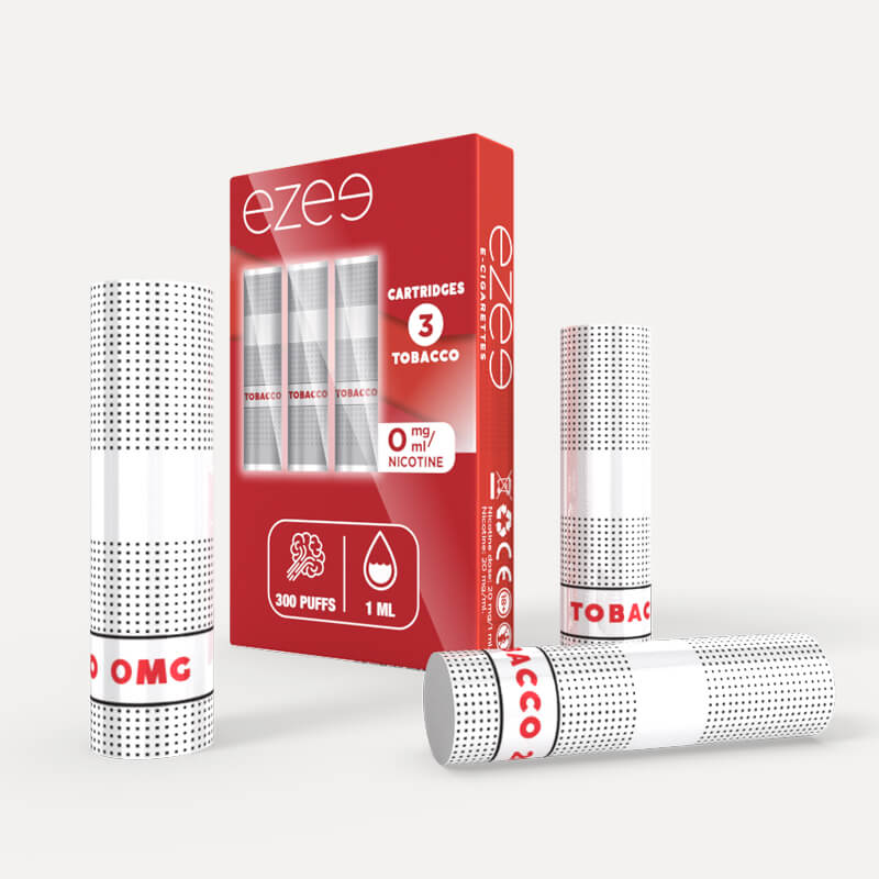 Ezee Cartridges Tobacco 0mg/ml (x3)