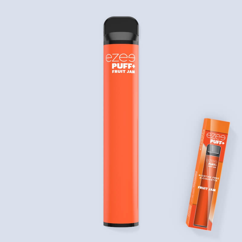 disposable vape pen fruit jam e-cigarette nicotine free ezee puff+
