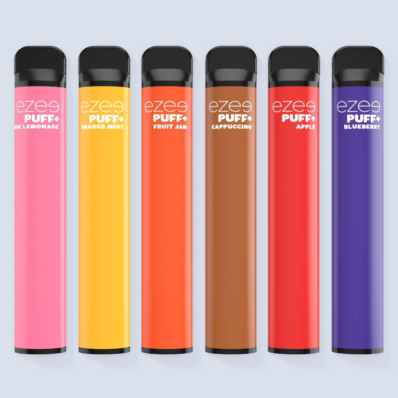 puff+ disposable vape pen nicotine free sample set